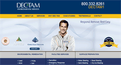 Desktop Screenshot of dectam.com